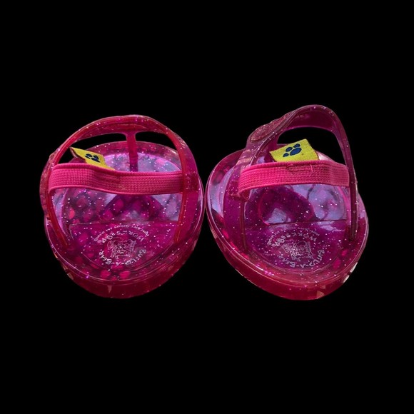 Build a Bear Workshop Jelly Flip Flop Sandals for Girl Bear, Collectible - Picture 3 of 5